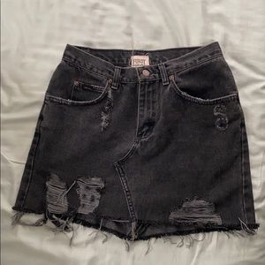 LF Furst of a Kind Vintage Denim Skirt